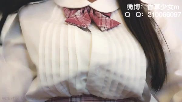 香草少女2020学生装JK白过膝袜私人影院乳夹（香草少女m）双马尾