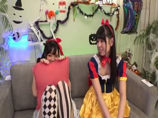 NNPJ-222ハロウィンで賑わう渋谷で美少女2人組をGET！！賞金50萬円レズビアンミ第03集